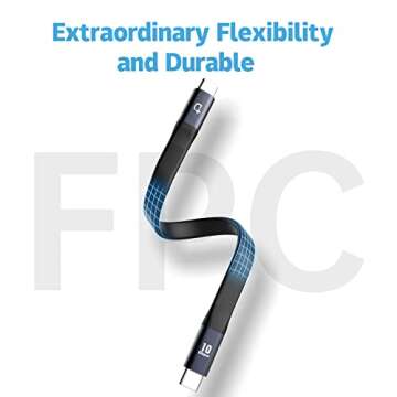 DOCKCASE USB C Cable 10Gbps 100W for All Devices