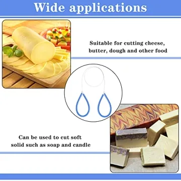 2 Pieces Durable Clay Cutters Wire for Pottery Art