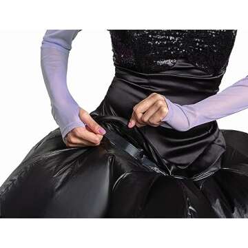 Disney The Little Mermaid Ursula Inflatable Adult Costume | Women's Ursula Cosplay Outfit with Plus Sizes XS-5X (L)