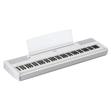 Yamaha P525 Digital Piano - 88 Weighted Keys with GrandTouch-S for Authentic Feel