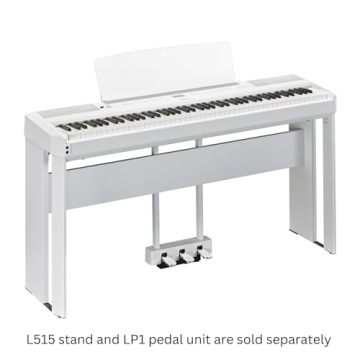 Yamaha P525 Digital Piano 88 Weighted Keys White