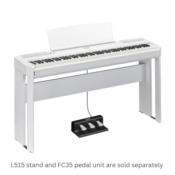 Yamaha P525 Digital Piano 88 Weighted Keys White