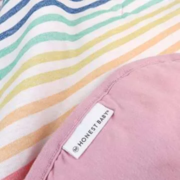 HonestBaby Organic Cotton Reversible Baby Blanket