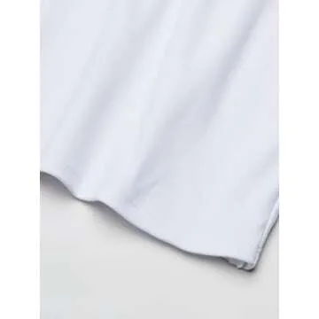 Chaps Girls' Toddler School Uniform Short Sleeve Interlock Polo, White, 4T