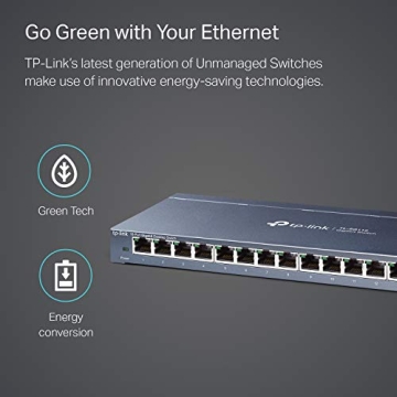 TP-Link 16 Port Gigabit Ethernet Switch for Home Office