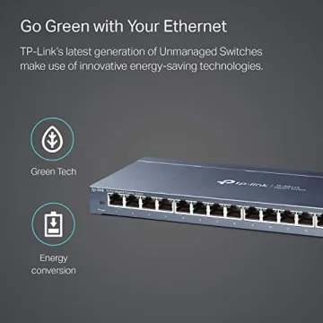 TP-Link 16 Port Gigabit Ethernet Switch for Home Office