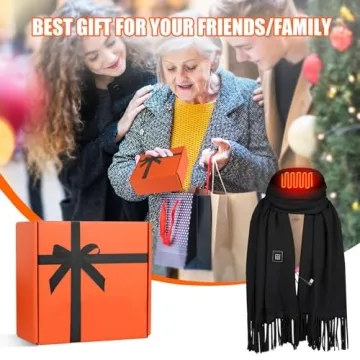 Rechargeable Heated Scarf for Ultimate Warmth and Comfort