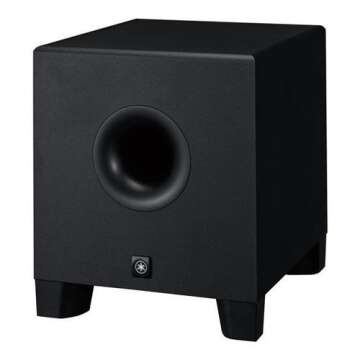 Yamaha HS8 Studio Subwoofer,Black