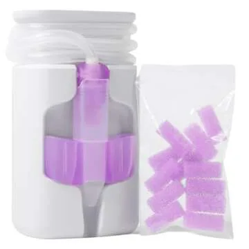 Dr. Noze Best - NozeBot | Electric Baby Nasal Aspirator | Hospital Grade Suction | Nose Sucker and Nasal Vacuum | Safe for Infants and Toddlers (On The Go - Mild Congestion)