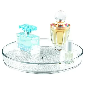 iDesign 9" Lazy Susan Turntable - Clear Organizer