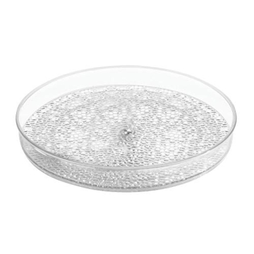 iDesign 9" Lazy Susan Turntable - Clear Organizer