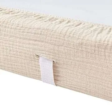 Ultra Soft Muslin Changing Pad Cover for Baby Comfort