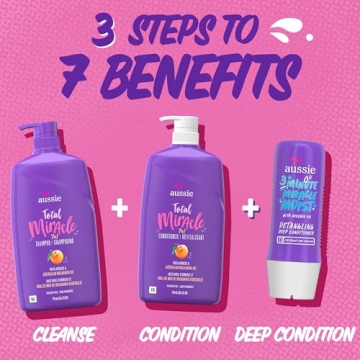 Aussie Miracle Hair Care Bundle - Restores Damaged Hair