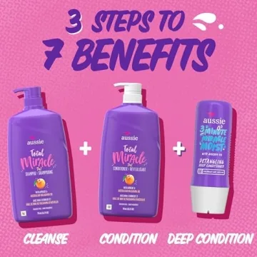 Aussie Miracle Hair Care Bundle - Restores Damaged Hair
