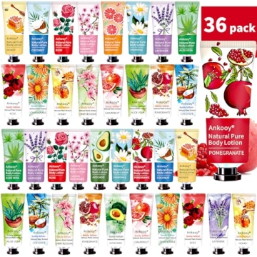 36 Pack Body Lotion - Perfect Christmas Gifts & Stocking Stuffers