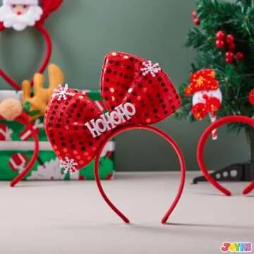 JOYIN 14 PCS Christmas Headbands for Parties and Fun