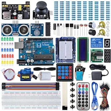 Miuzei Starter Kit for Arduino Projects - Complete Learning Bundle