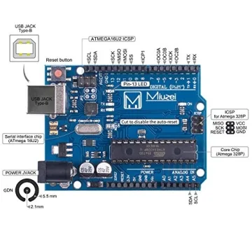 Arduino Starter Kit - Miuzei Ultimate Project Bundle