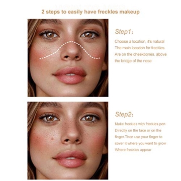 Natural Like Freckle Pens for Realistic Beauty Effects