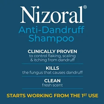 Nizoral Anti-Dandruff Shampoo - Clinically Proven Relief