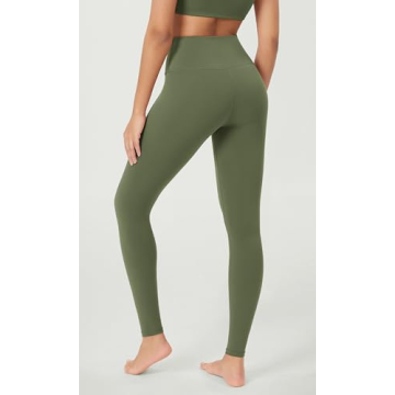ODODOS High Waist Workout Leggings with Pocket Women