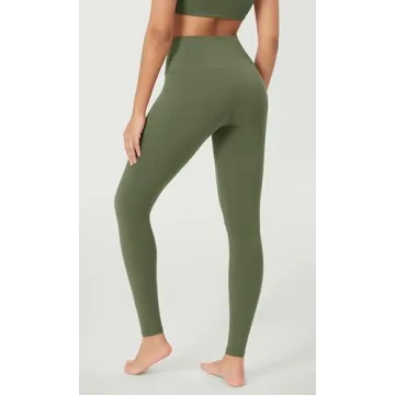 ODODOS High Waist Workout Leggings with Pocket Women