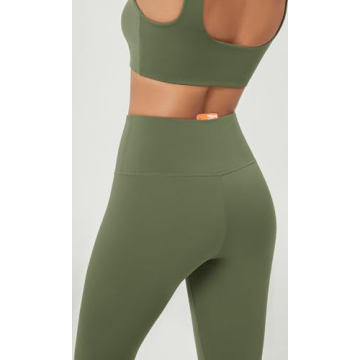 ODODOS High Waist Workout Leggings with Pocket Women