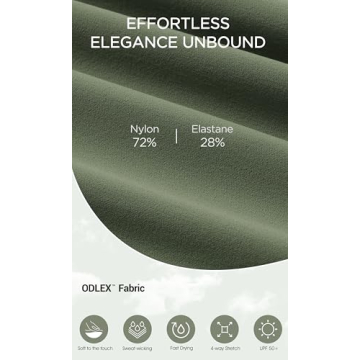 ODODOS High Waist Workout Leggings with Pocket Women