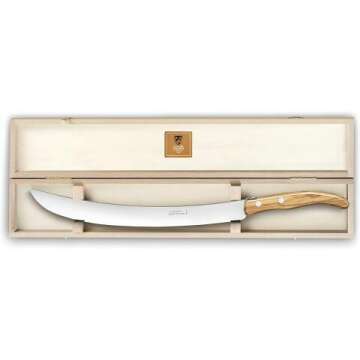 Claude Dozorme Champagne Saber - Stainless Steel & Wood