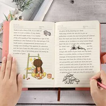 Mousbull Lock Diary with Key and Pen for Girls