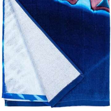 Great White Shark Beach Towel - Fun & Soft for All Ages