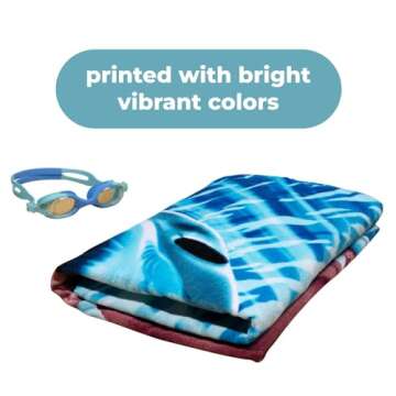 Great White Shark Beach Towel - Fun & Soft for All Ages