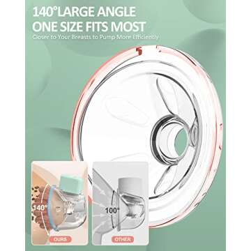 Hands-Free Breast Pump - Touchope Wearable Electric Pump