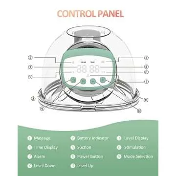 Hands-Free Breast Pump - Touchope Wearable Electric Pump