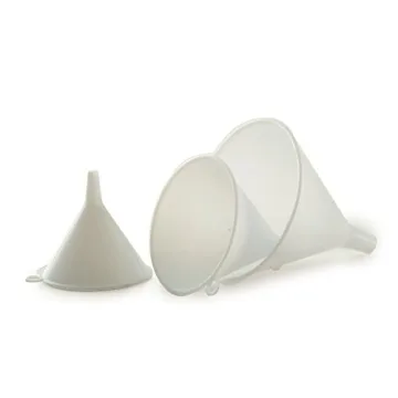 Norpro Plastic Funnel Set of 3 for Easy Liquid Transfer