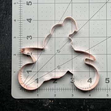 Dirt Bike Racer Cookie Cutter - Handcrafted Copper Baking Tool