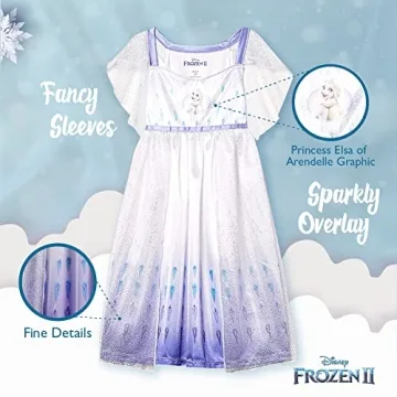 Disney Frozen 2 Fantasy Gown Nightgown 2T