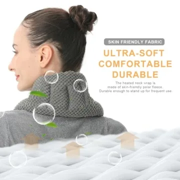 UNCN Long Heating Pad for Neck and Shoulders Comfort Solution