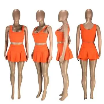 Stylish Womens Casual Sports 2 Piece Outfit Set