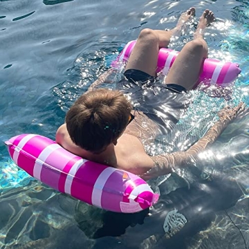 Zcaukya 4 Pack Inflatable Hammocks - Summer Fun