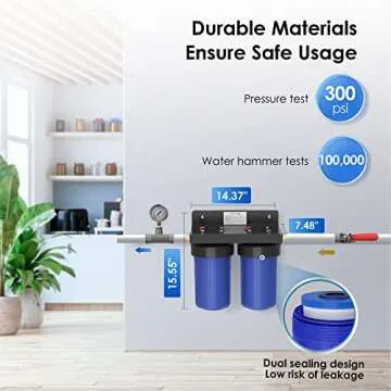Whole House Water Filter System for Clean Safe Water