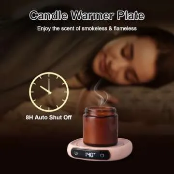 Bsigo Smart Coffee Mug Warmer & Cute Cat Set