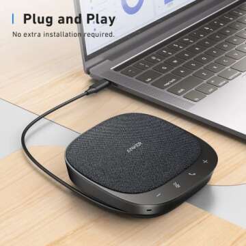 Anker PowerConf S330 USB Speaker for Clear Conference Calls