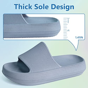 KOUECI Kids Cloud Slides for Boys & Girls Slip On Comfort