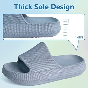 KOUECI Kids Cloud Slides for Boys & Girls Slip On Comfort