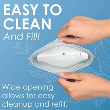 Foret Premium Enema Kit Non-Toxic Silicone Tip, Bag & Eco Detox Gift | Most Comfortable Colon Cleanse | Gerson Therapy Colonics Recommended | BPA & Phthalates Free |Clamp| Easy Instructions | Slim Tip