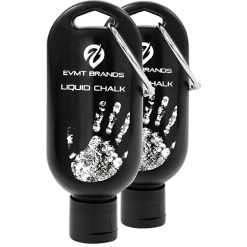 EVMT Brands Liquid Chalk. Mess Free Gym Chalk for Weightlifting, Gymnastics, Rock Climbing, Dancing,...