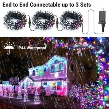 Brizled Color Changing Christmas Lights for Holidays