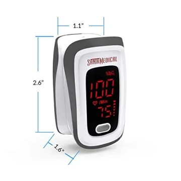 Fingertip Pulse Oximeter for Accurate Blood Oxygen Monitoring