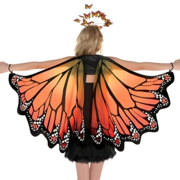 Amscan Orange Monarch Wings - Premium Accessory for Costumes